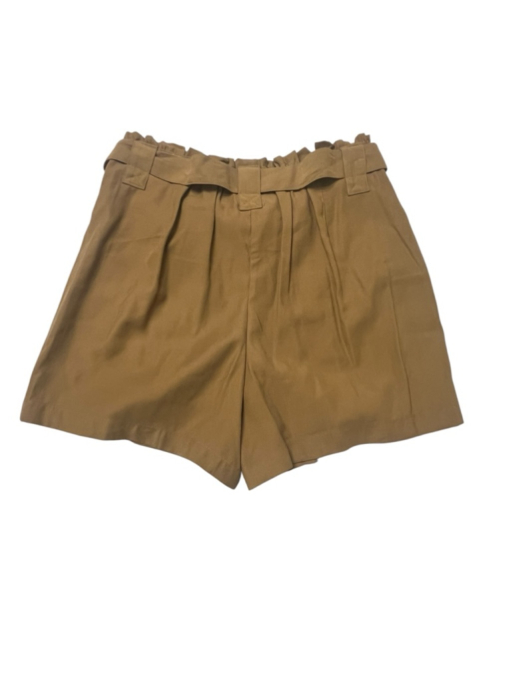 Women's Nine West Brown High Waist Shorts M - Picture 5 of 7